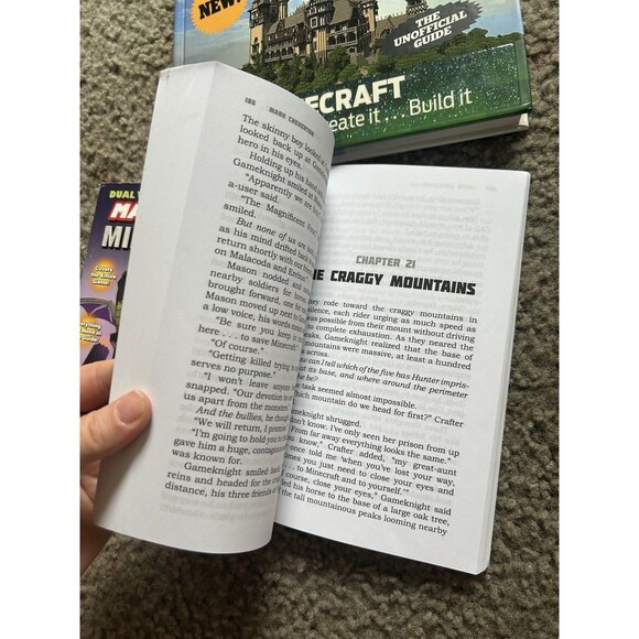 Minecraft Book Bundle Stories Tips And Tricks 3 - Picture 6 of 8